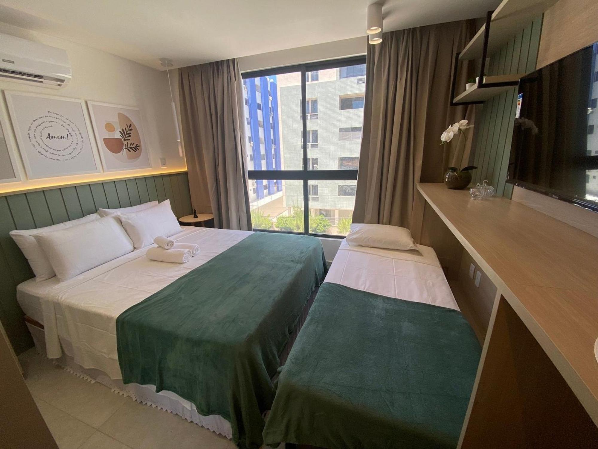 Bela Hospedagem - #Sunrise 204 - Proximo Ao Caribessa João Pessoa エクステリア 写真